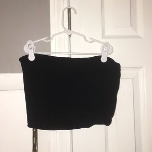 Black tube top